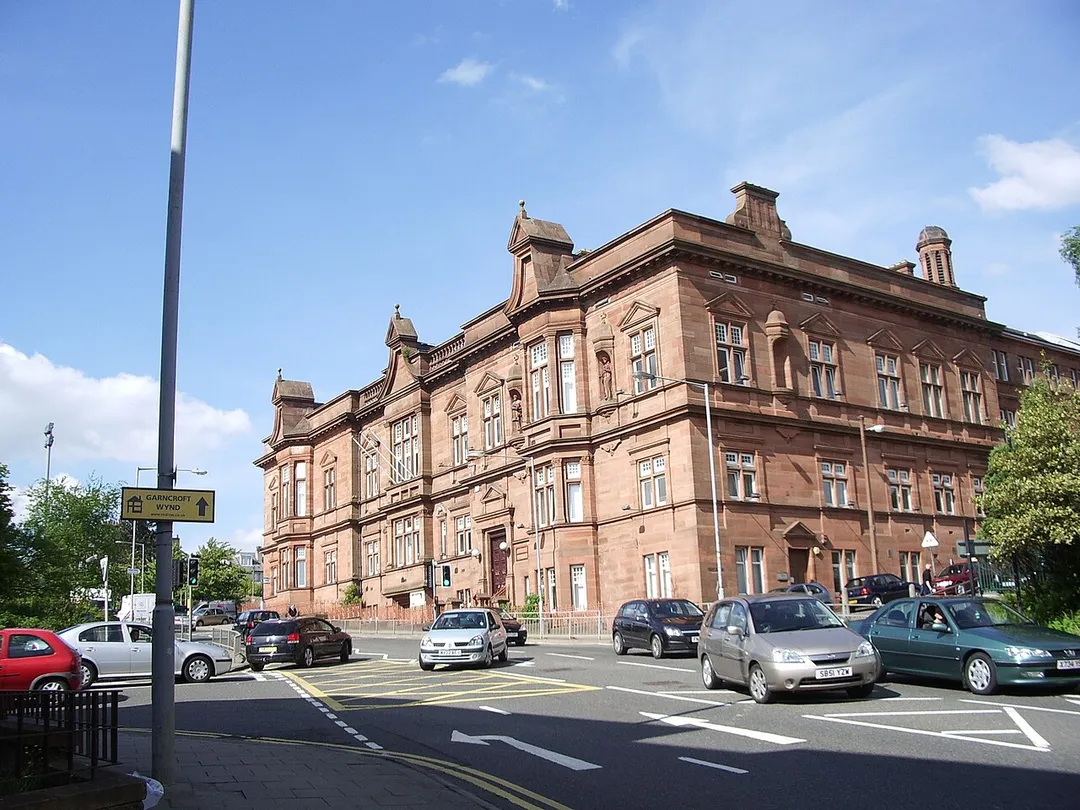 Coatbridge Municipal Building, Coatbridge, looking north-east.
This was the former seat of Monklands District Council.