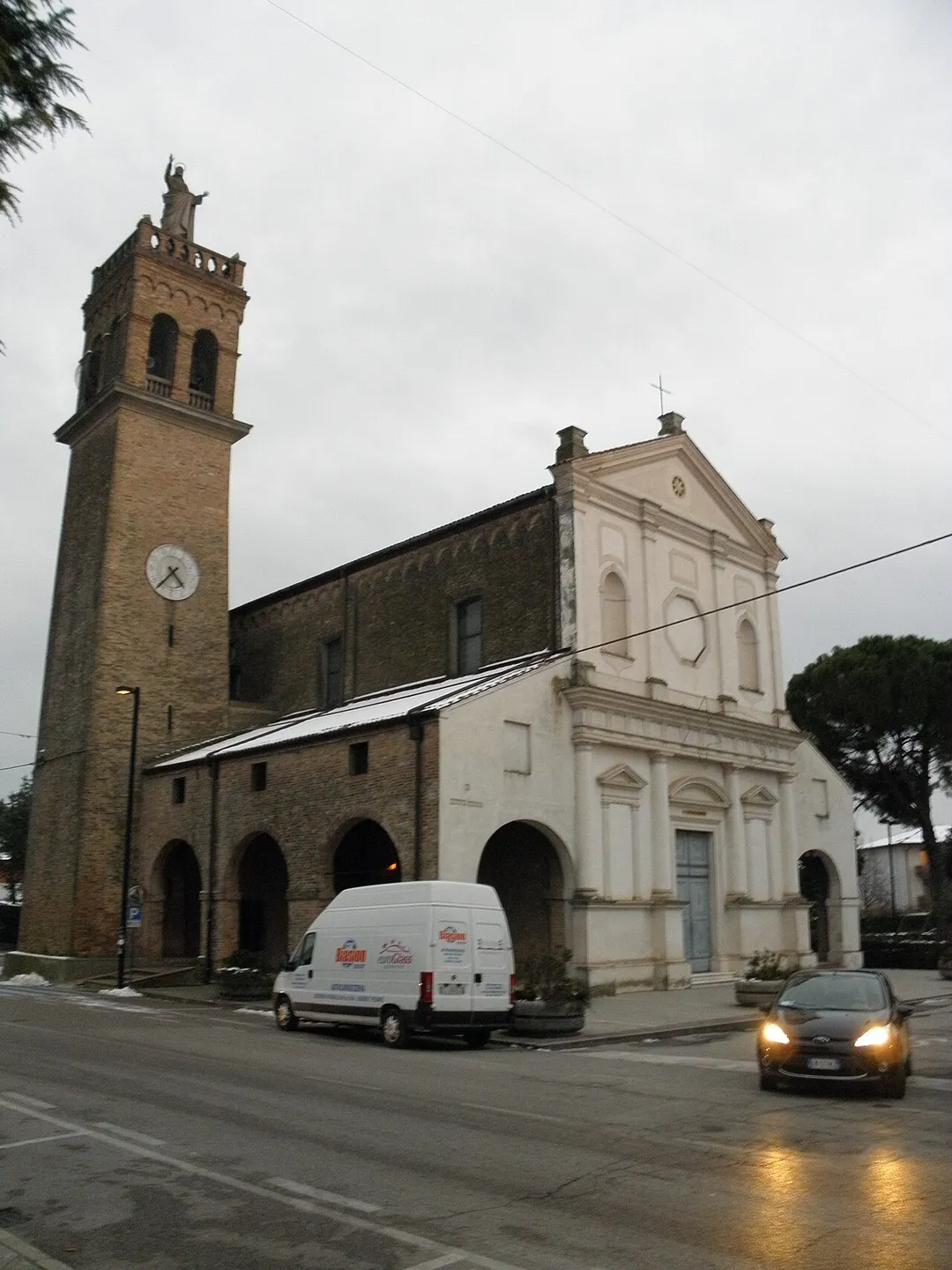 Codevigo: la chiesa parrocchiale di San Zaccaria.