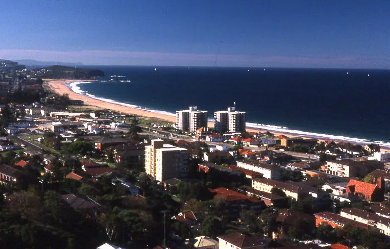View of Narrabeen from Collaroy Plateau, Sydney