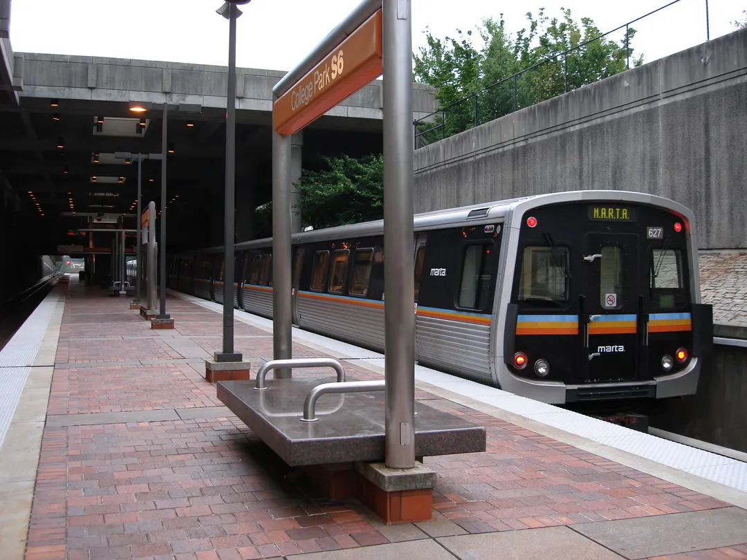 MARTA Train #627 at College Park Station