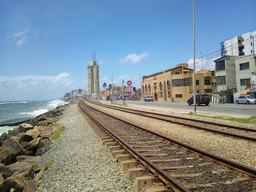 Marine Drive in Bambalapitiya