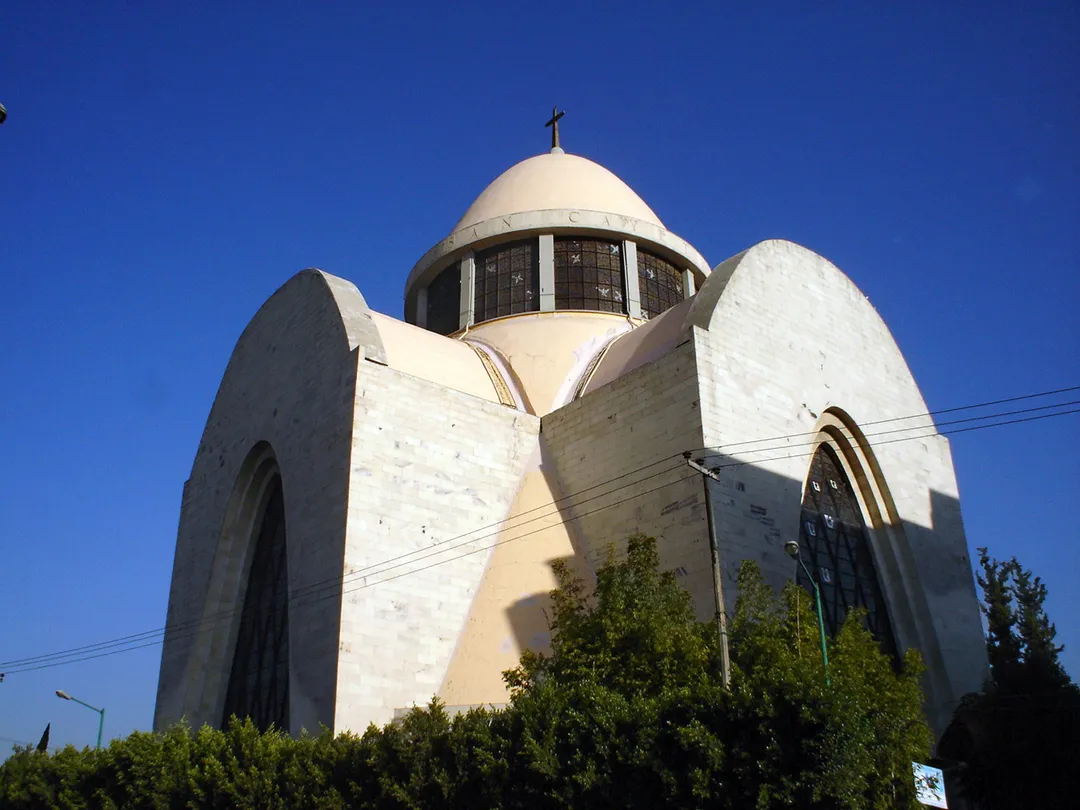 Iglesia de San Cayetano en la colonia Lindavista de la Ciudad de México