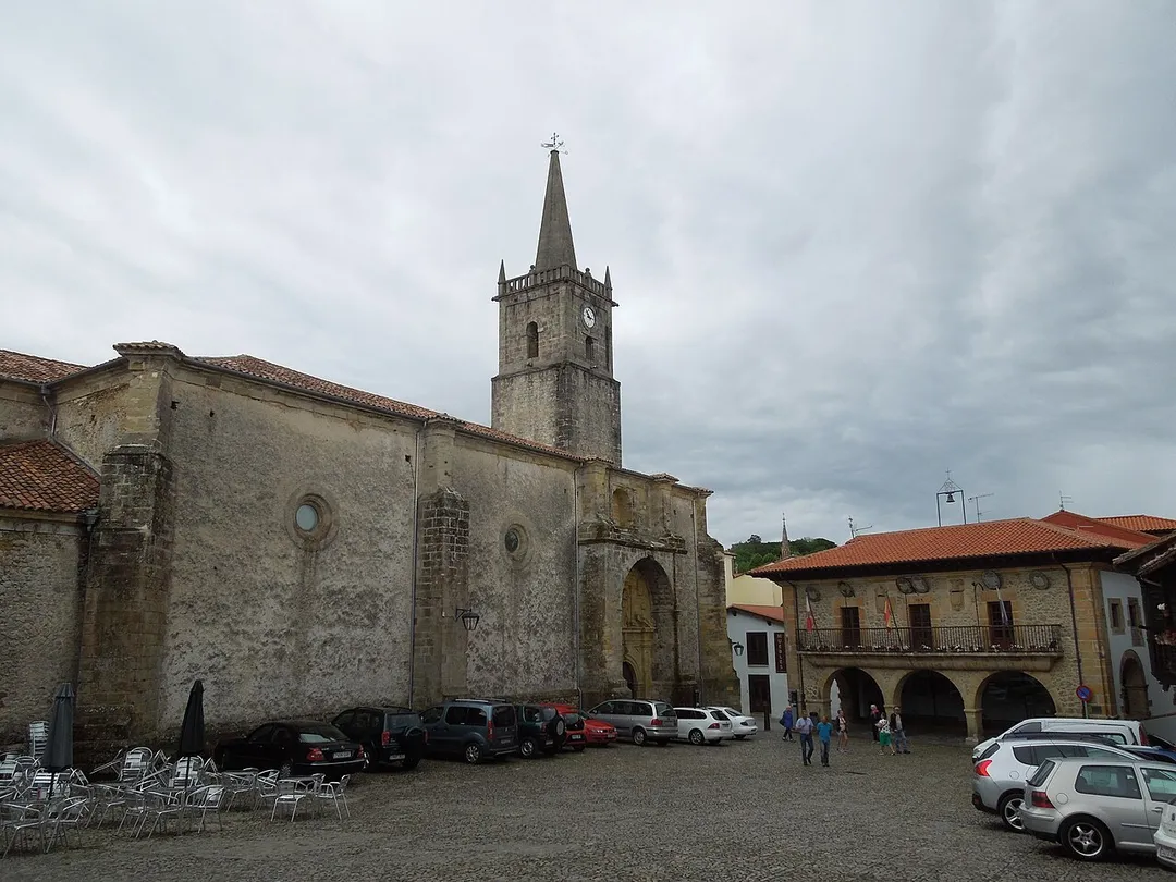 Church San Christobal in Comillas, Spain