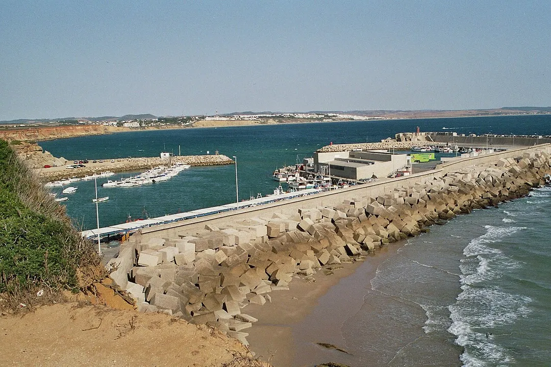 The Harbor of Conil de la Frontera, Province of Cádiz, Spain