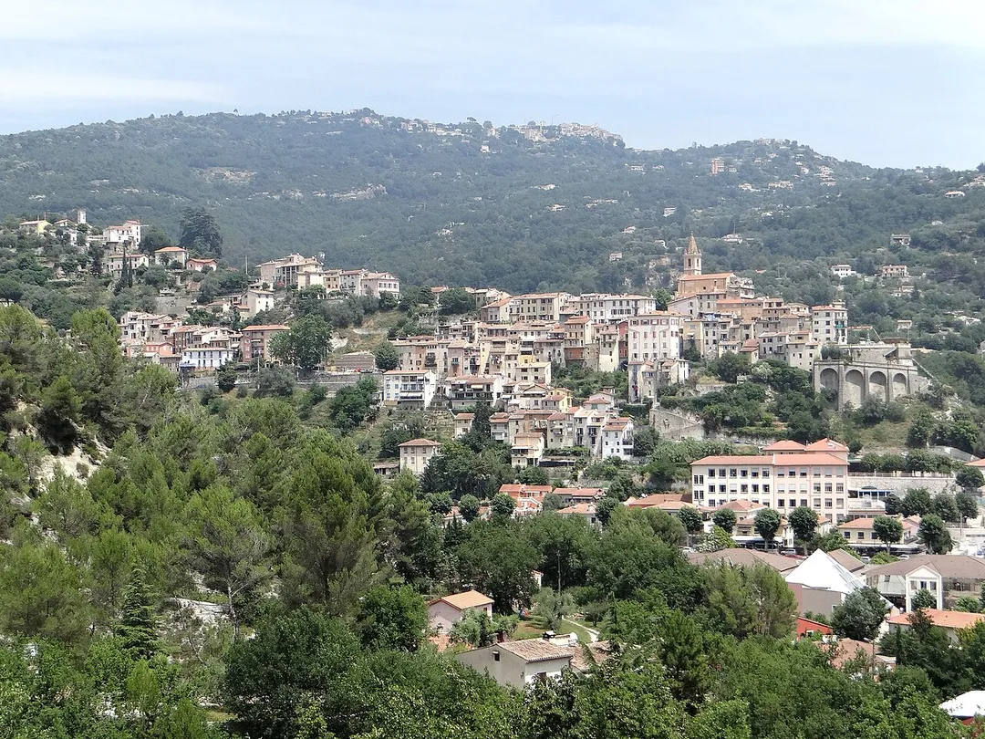 Contes (Alpes-Maritimes) - Vue générale