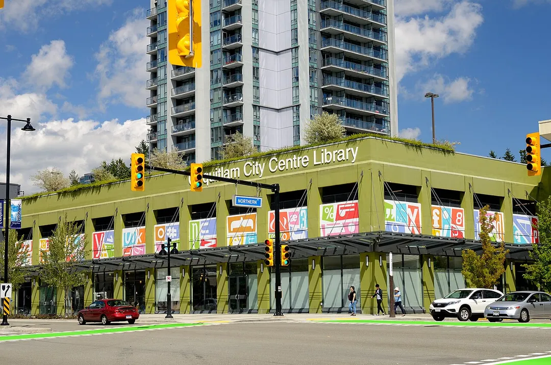 Main branch of the Coquitlam Public Library