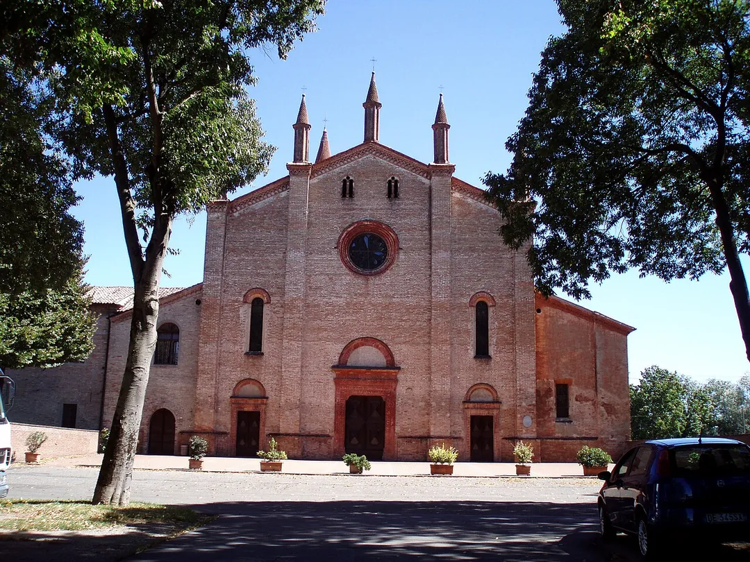 The church of Annunziata, Cortemaggiore, Piacenza province, Italy.