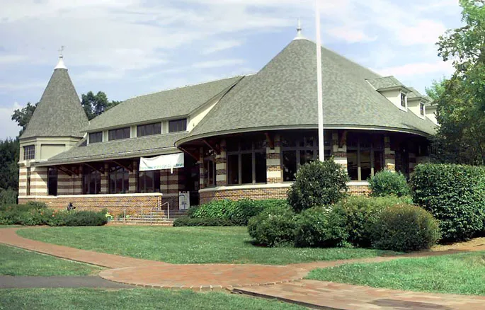 Cos Cob Library, Cos Cob, Conn., built 1999, Architects Kaehler &amp; Moore, Greenwich, Conn.