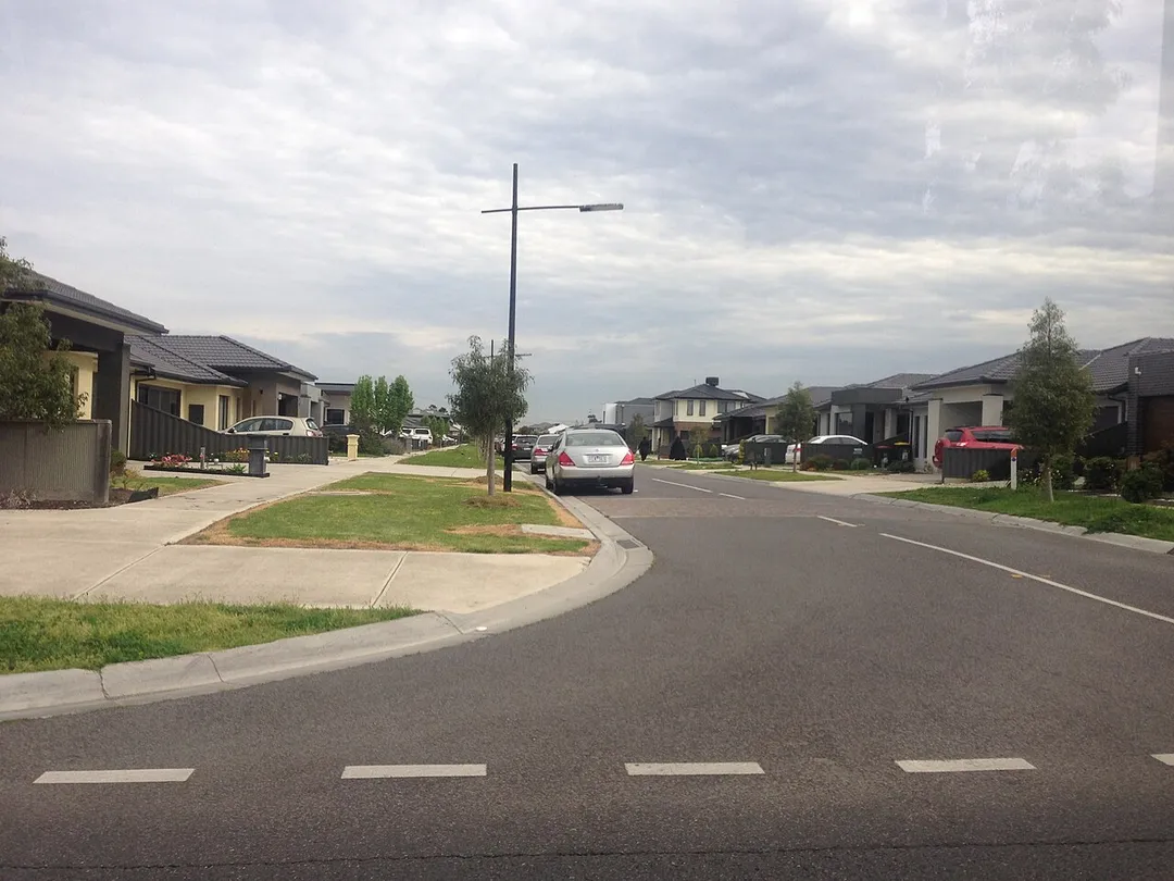 Entrance to residential estate, Craigieburn