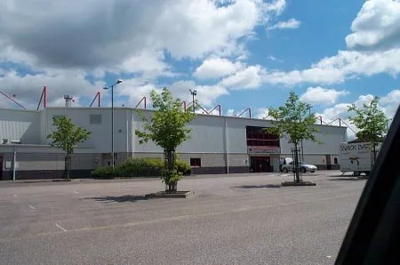 Broadfield Stadium, home of en:Crawley Town F.C.