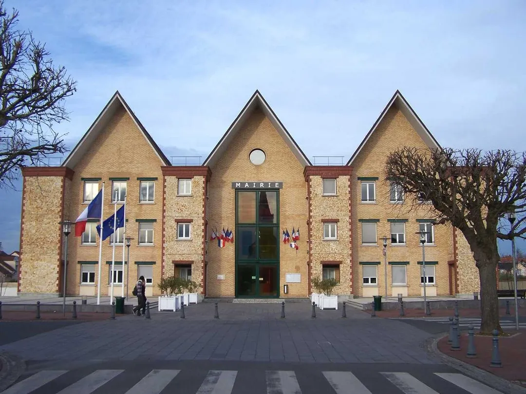 Town hall of Croissy-sur-Seine (Yvelines, France)
