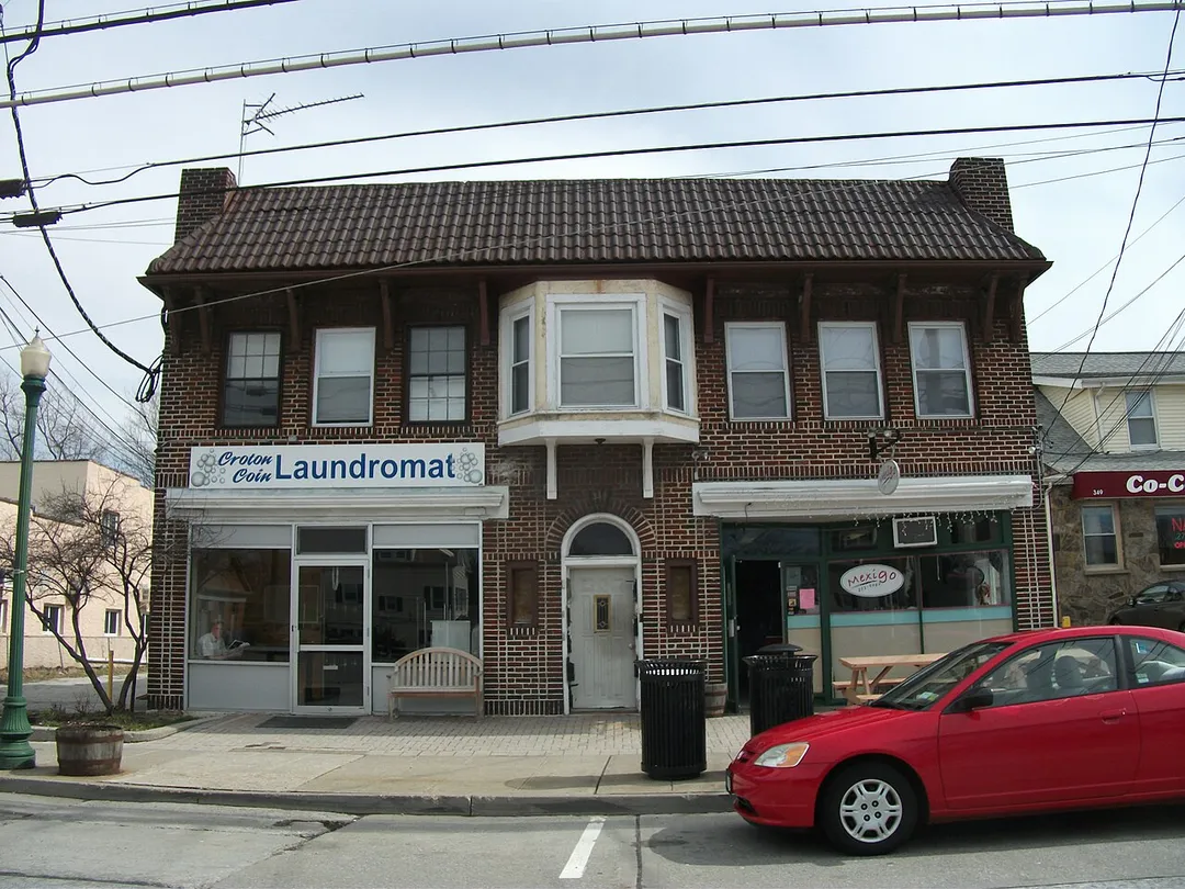 A laundromat in Croton on Hudson, New York.