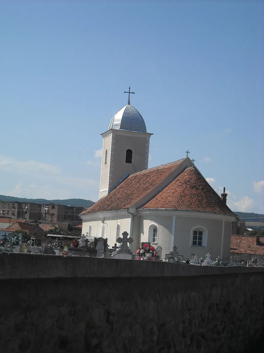 The old Orthodox (formerly Greek Catholic) church in Cugir, Romania.
