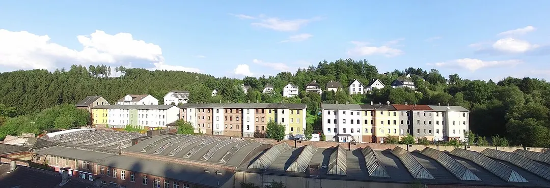 Ehemalige Werkssiedlung von Hardt&amp;Pocorny in Radevormwald-Dahlhausen