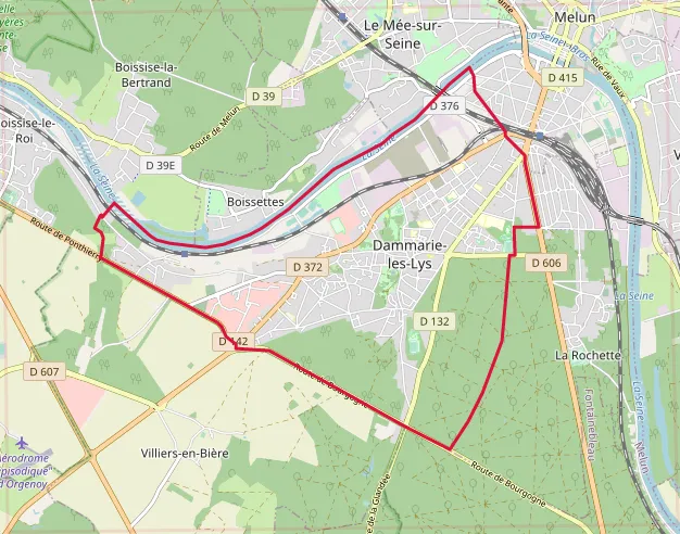 carte réalisée sur umap