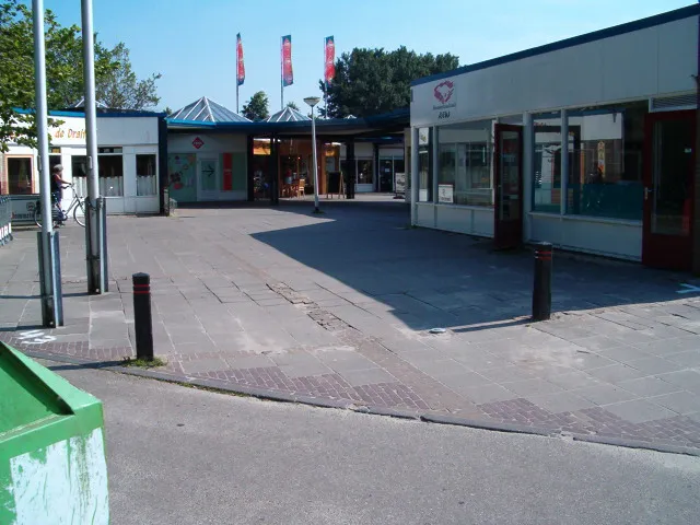 Voormalige winkelcentrum de drait