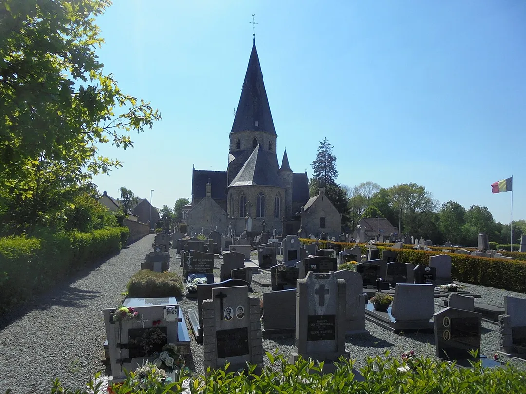 Onze-Lieve-Vrouw-ten-Hemelopnemingskerk - Sint-Hubertusplein - Sint-Maria-Horebeke - Zottegem - Oost-Vlaanderen - België