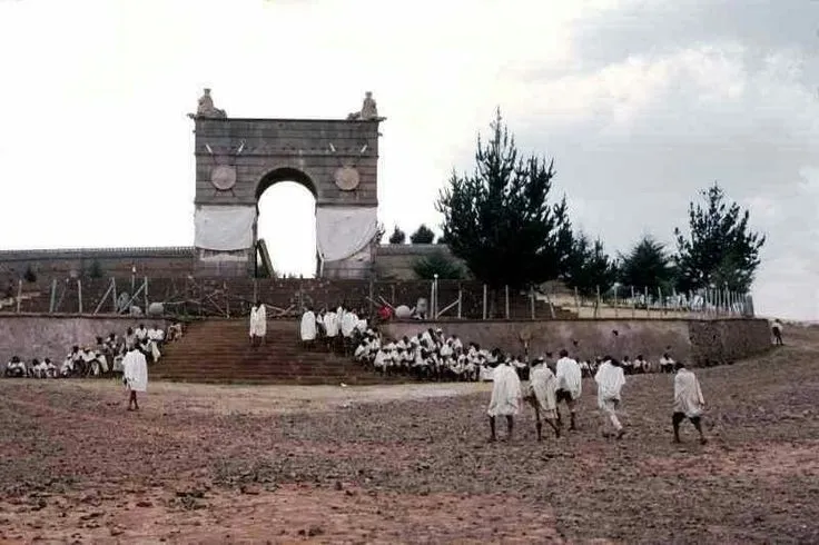 Arch of Negus Tekle Haymanot in Debre Marqos, Gojjamm