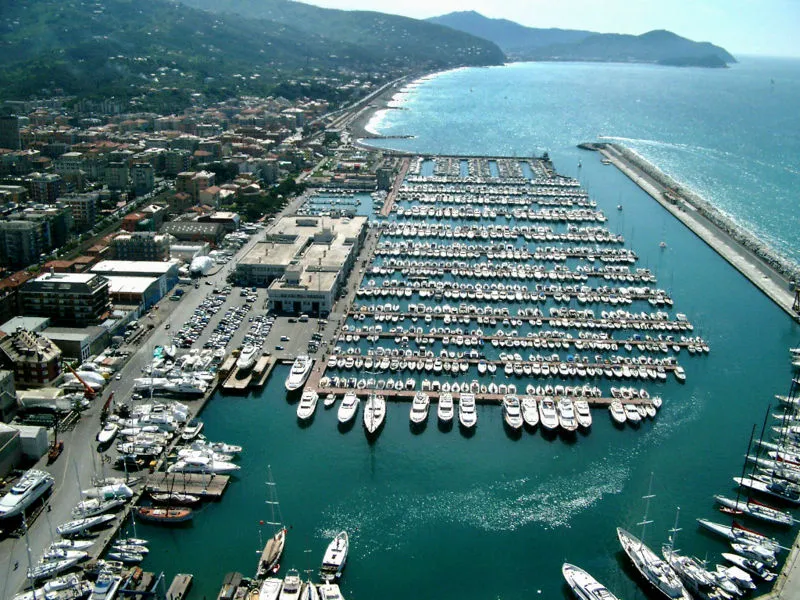 Turistic harbour of Lavagna (Genoa, Italy)