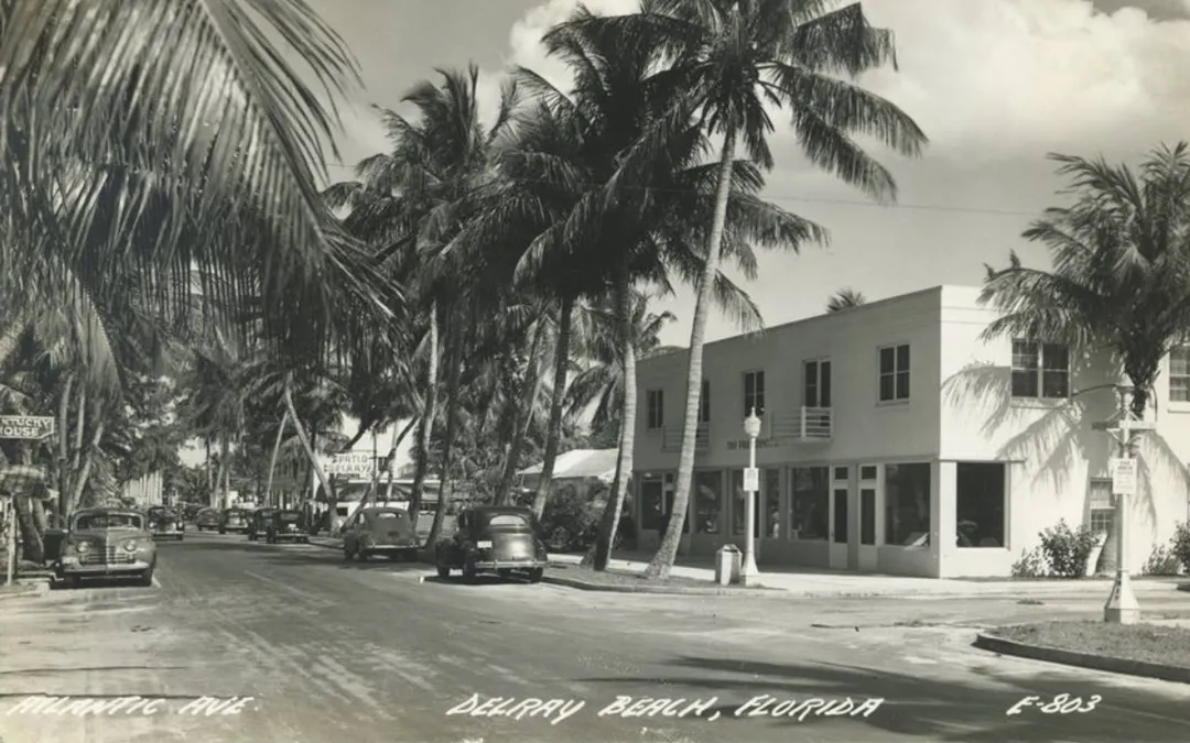 Atlantic Avenue - Delray Beach, Florida.