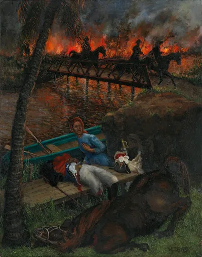 Défilée discovering Emperor Dessalines' death (1806)
