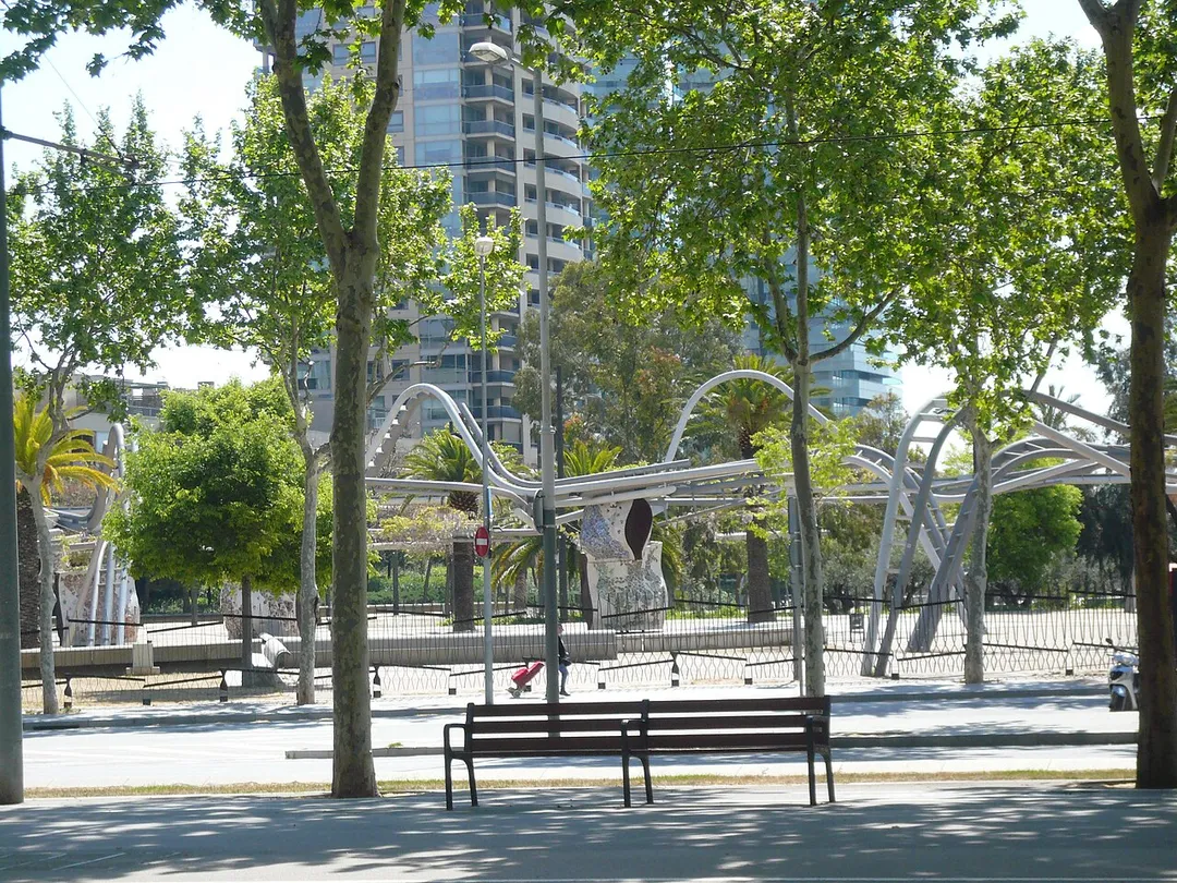 This is a photo of public art indexed in the cataloge Art Públic of Barcelona (Spain) under the code number