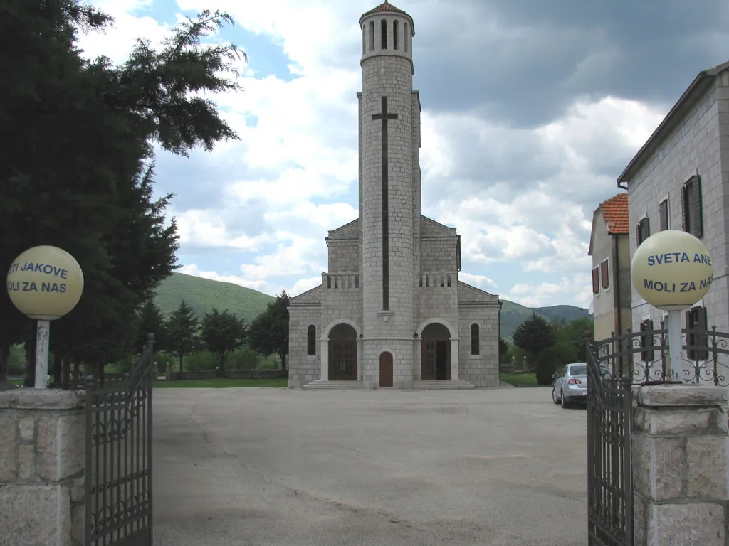 Church of St. Jacob in Dicmo, near Split, Croatia