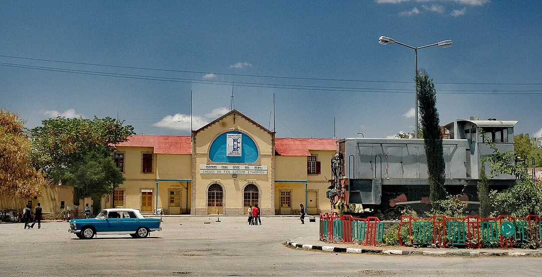 Station of the Djibouti-Ethiopia Railway in Dire Dawa.