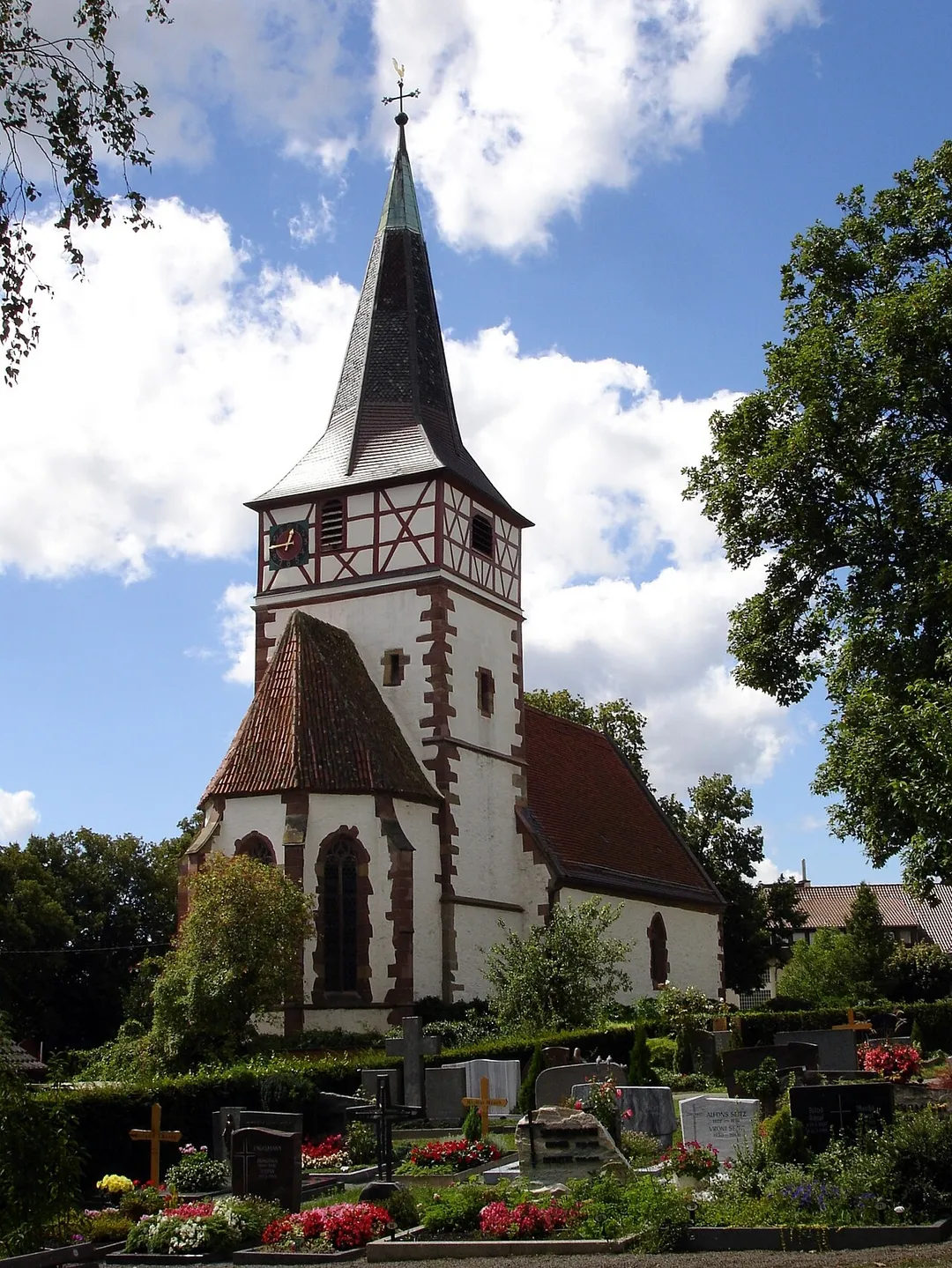 Speyrer Church in Ditzingen, Baden-Württemberg, Germany