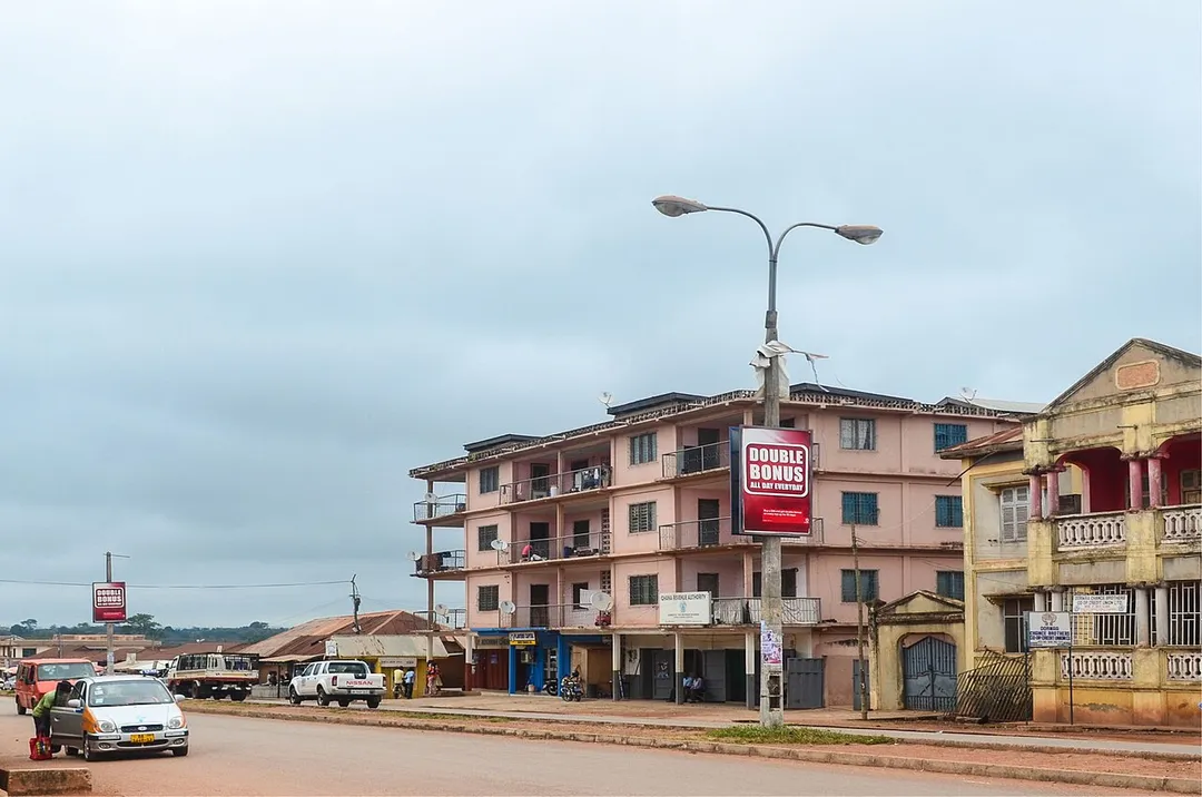 Dormaa Ahenkro in Brong-Ahafo Region, Ghana.