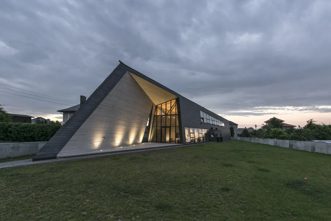 A house in Domeikava by architect Natkevičius