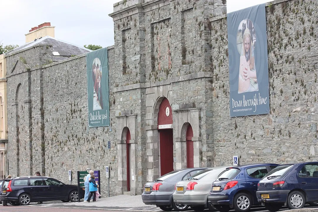 Down County Museum, The Mall, English Street, Downpatrick, Northern Ireland, August 2009