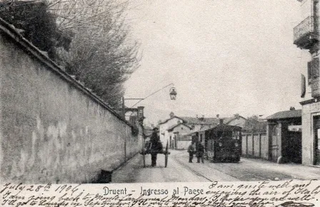 Druento, access to the village