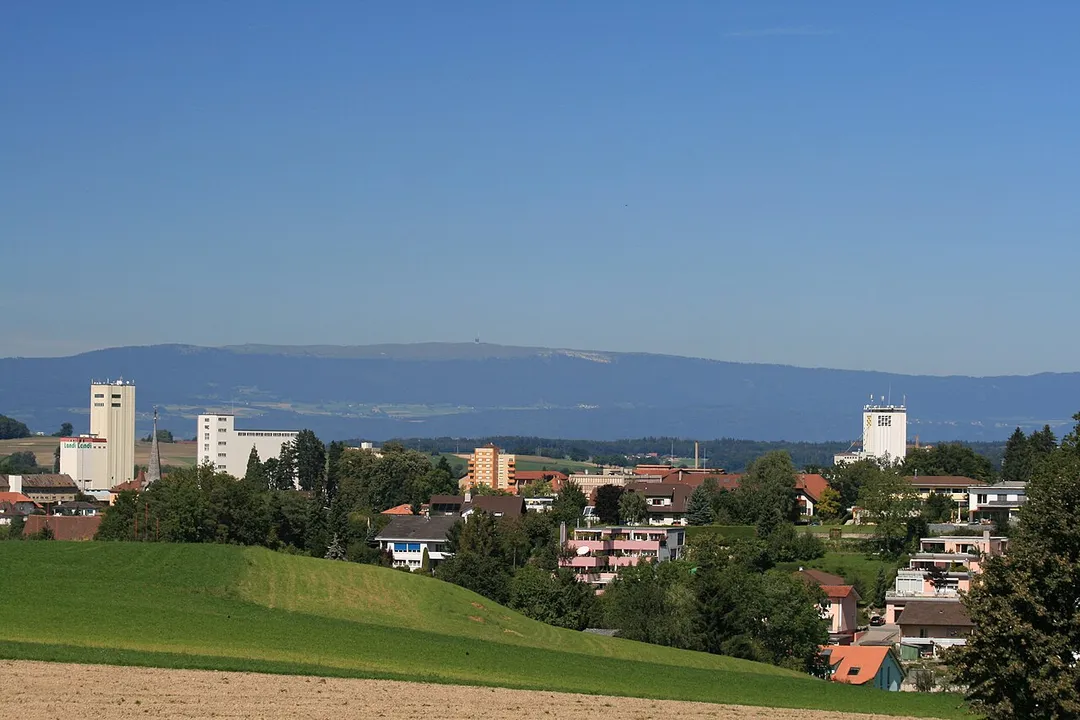Düdingen, Kanton Freiburg, Schweiz