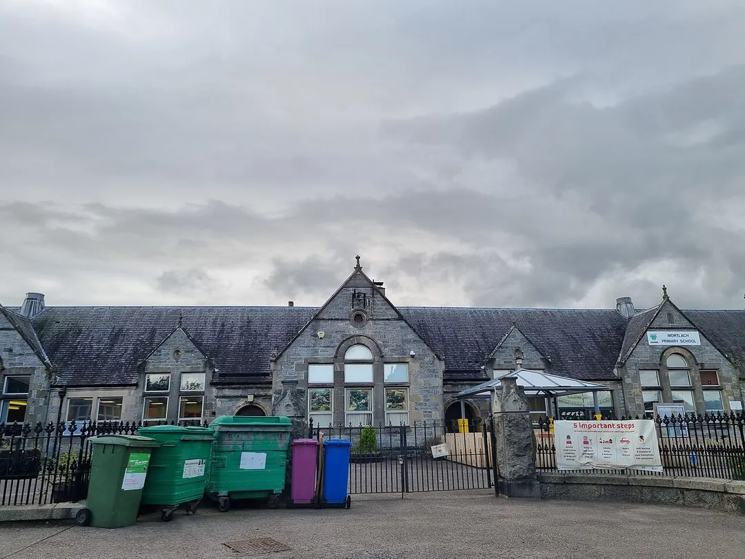 Dufftown Primary School. Built 1902.