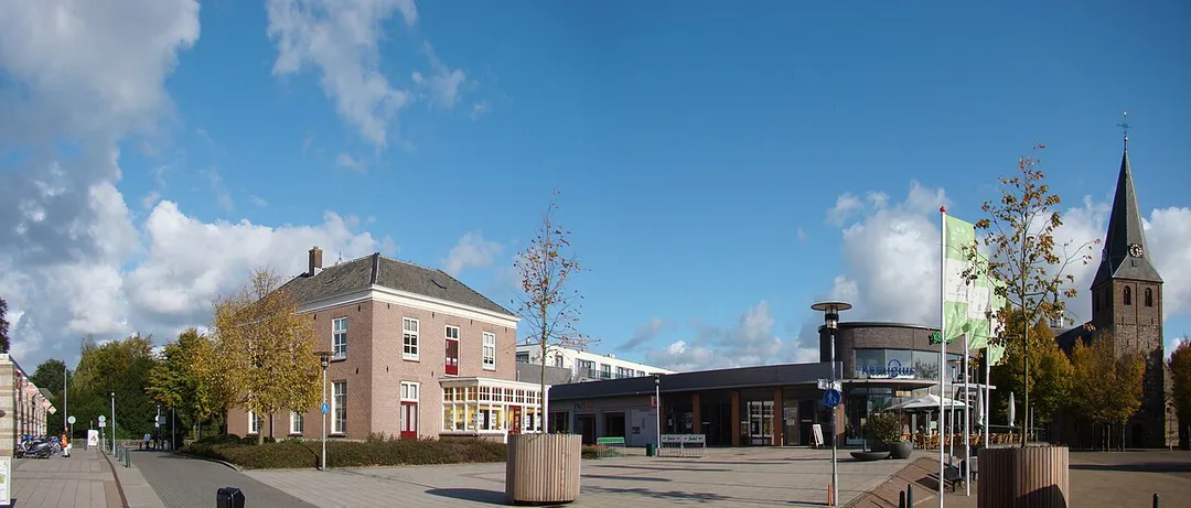 Panorama view on Duiven, Netherlands