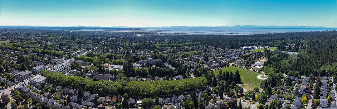 Dunbar-Southlands aerial view