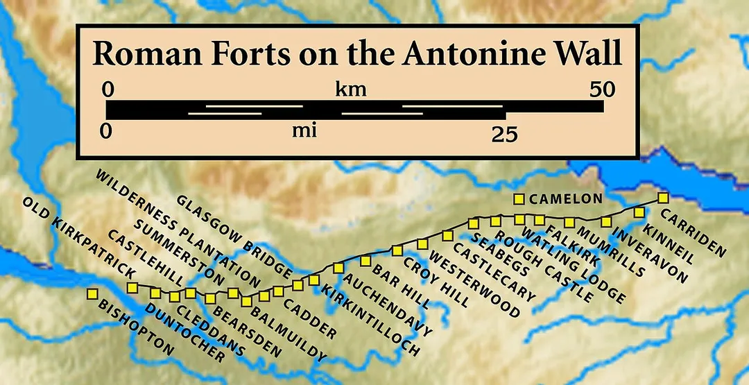 Roman Forts on the Antonine Wall
