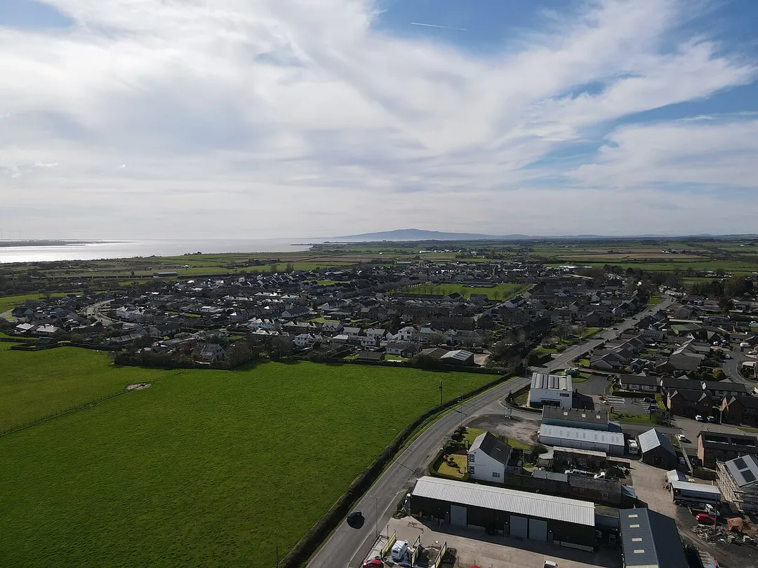 Aerial View of Eastriggs using a DJI Drone