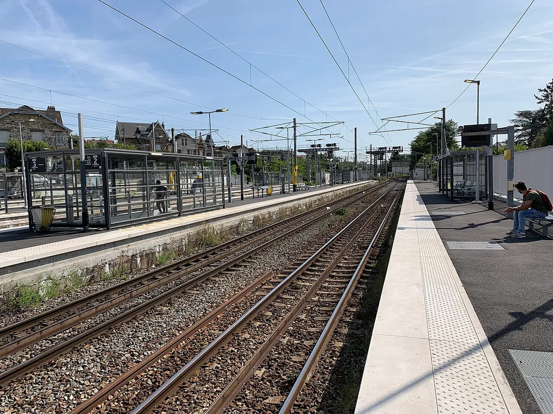 Gare d'Ermont - Eaubonne, dans la partie communale d'Eaubonne.