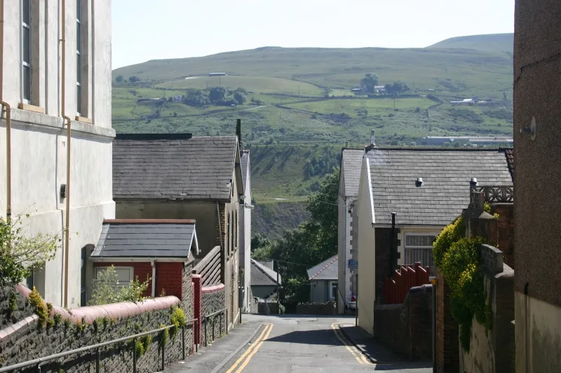 The view from Ebbw Vale