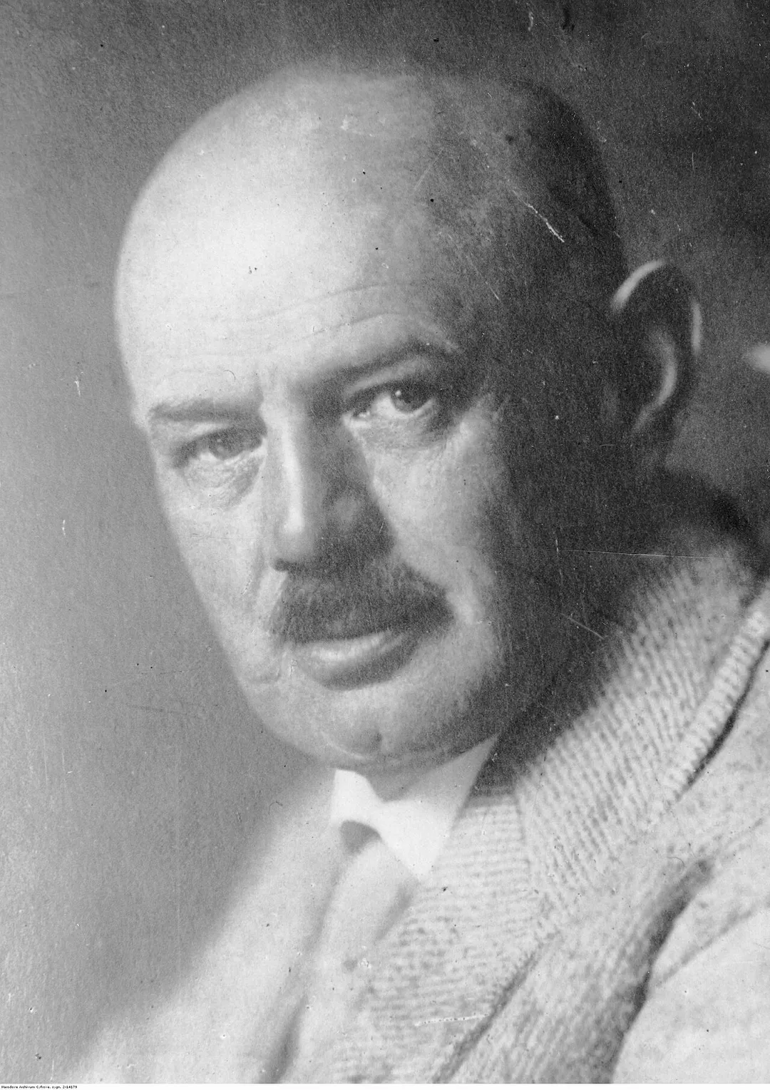 Dietrich Eckart, German poet. Portrait photography in the press to celebrate the 20th anniversary of death.