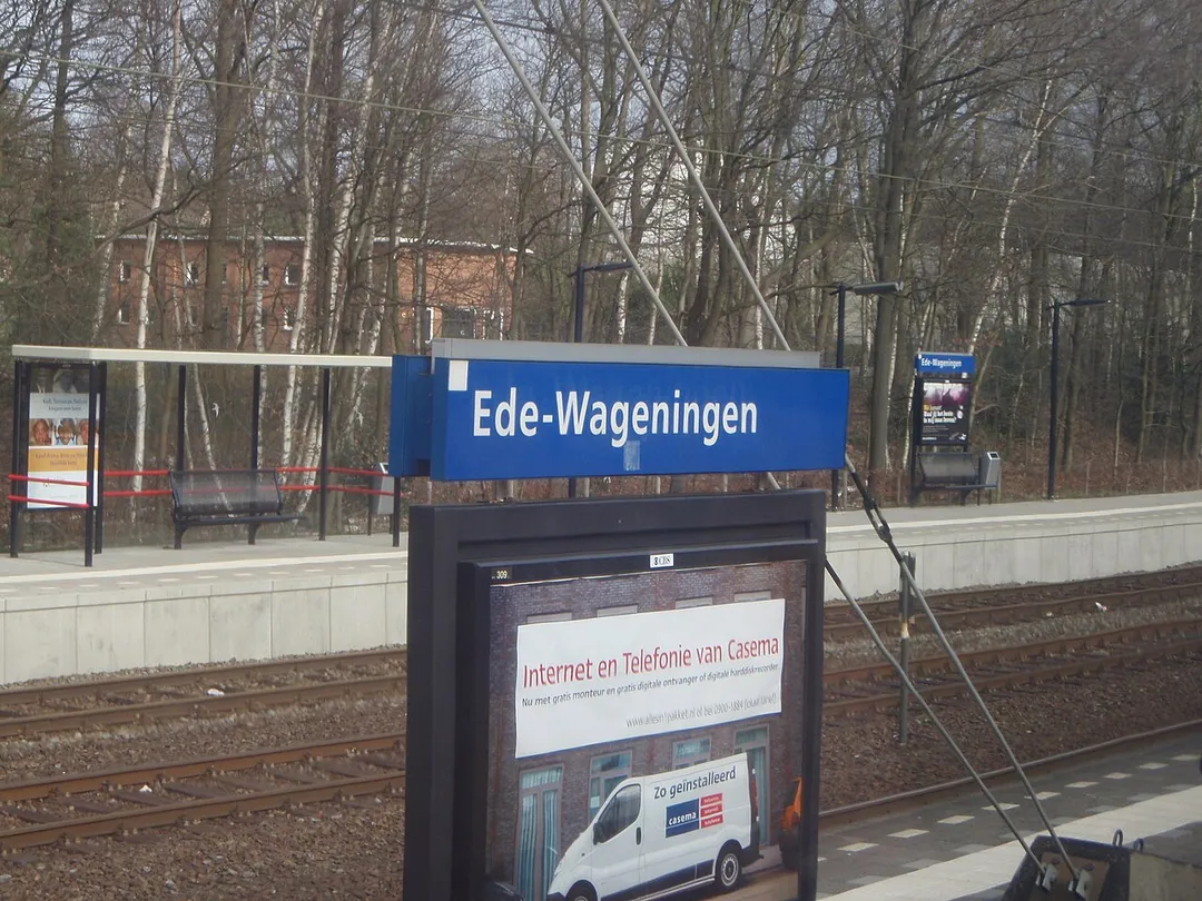 Ede-Wageningen Railway Station, The Netherlands