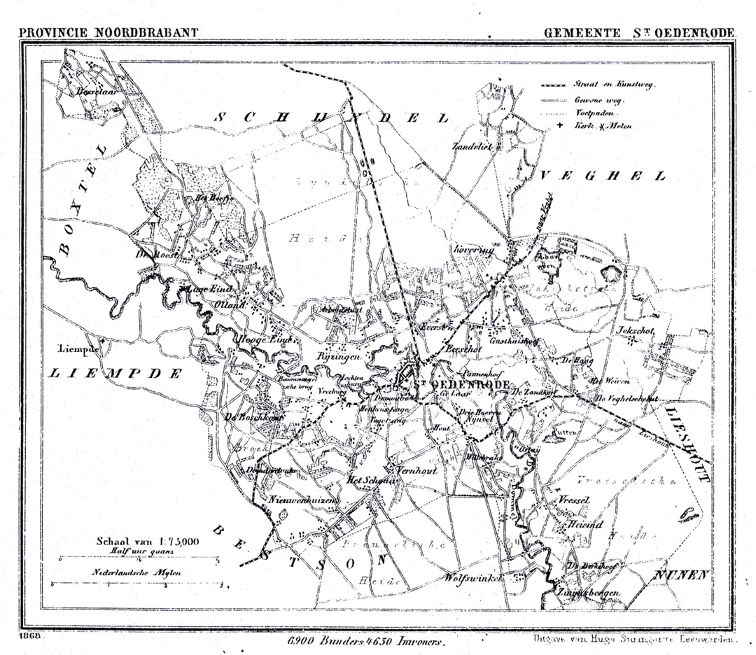 Nederland, Noord-Brabant, Gemeente Sint Oedenrode