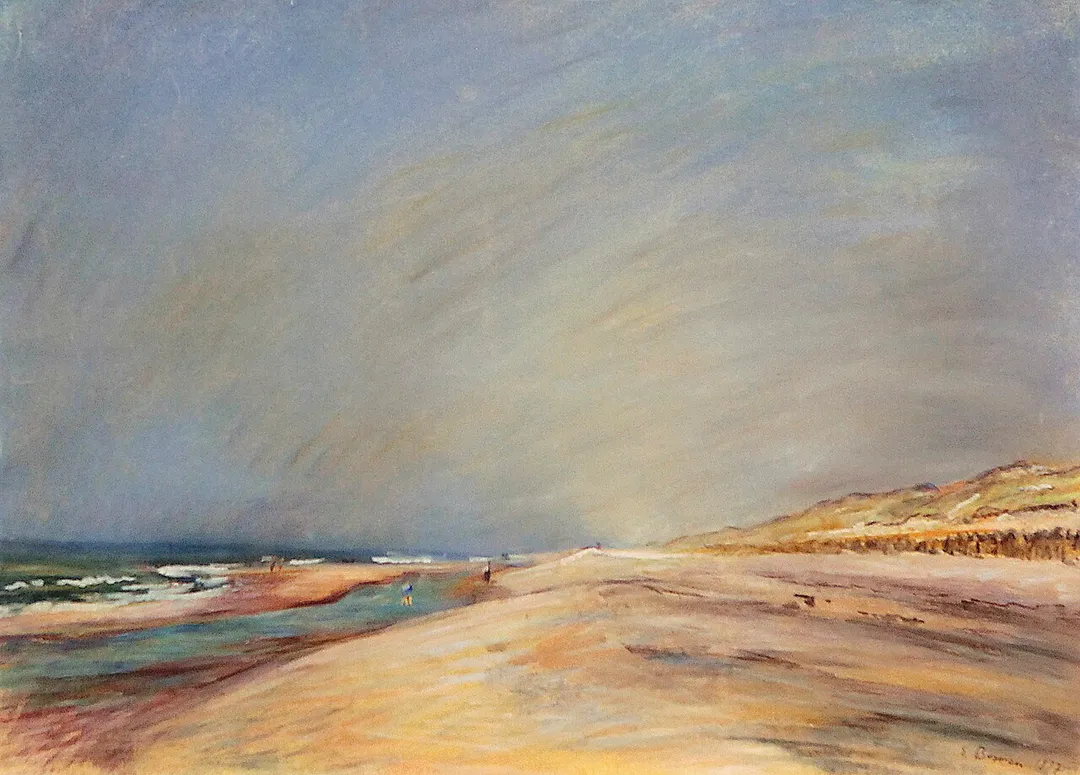 Erwin Bowien (1899-1972): Die Küste bei Egmond aan Zee im Sommer 1937. Werkverzeichnis N° 1141: