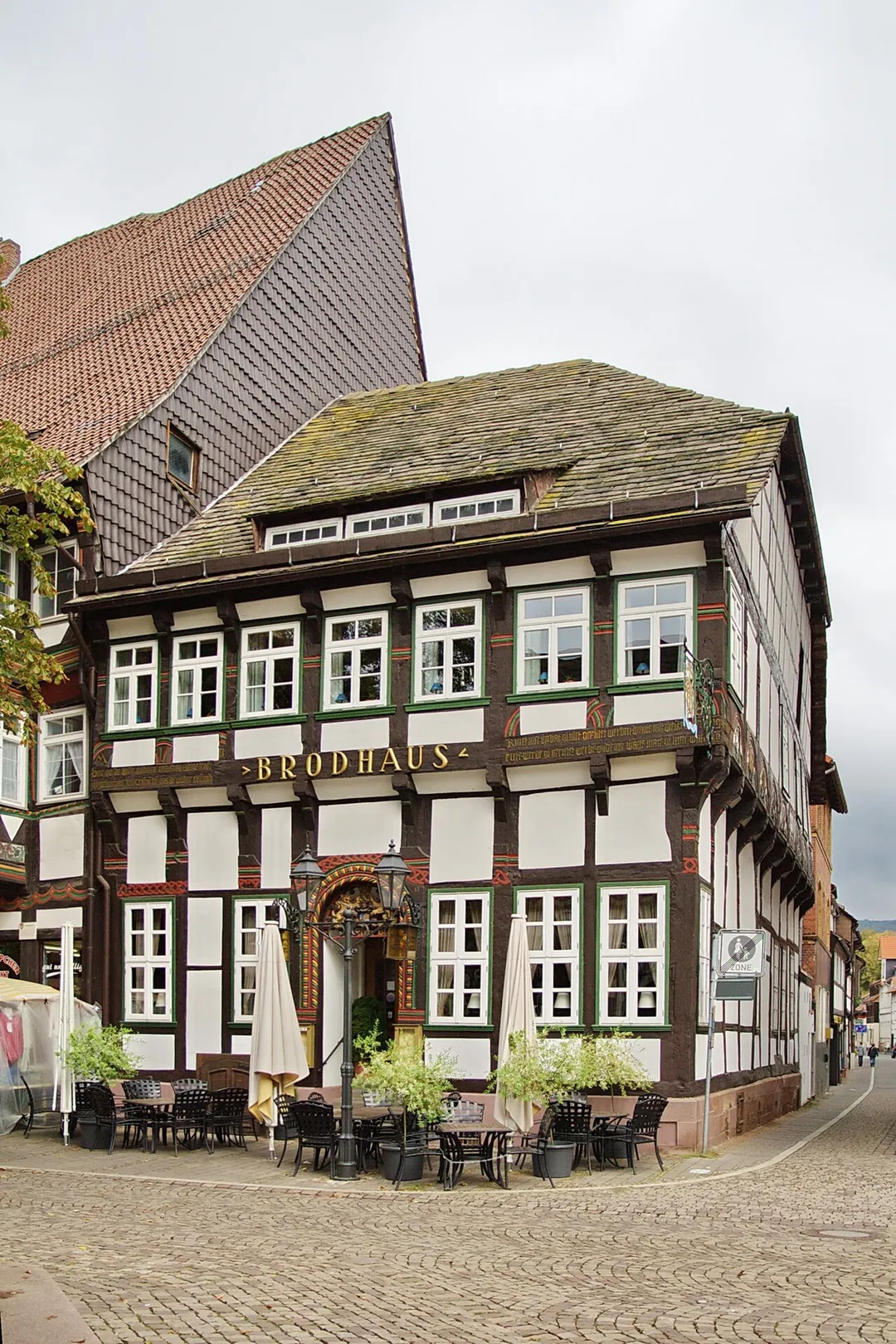 Brodhaus der Bäckerinnung in Einbeck, Niedersachsen, Deutschland