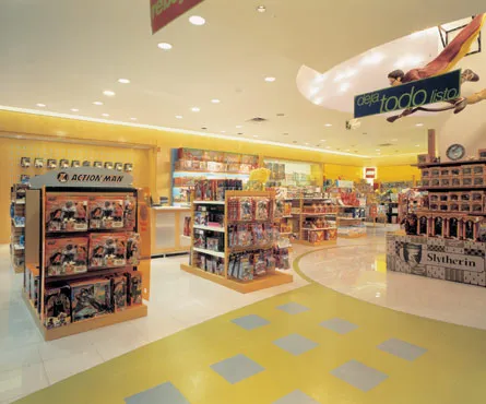 Inside of an El Palacio de Hierro store.