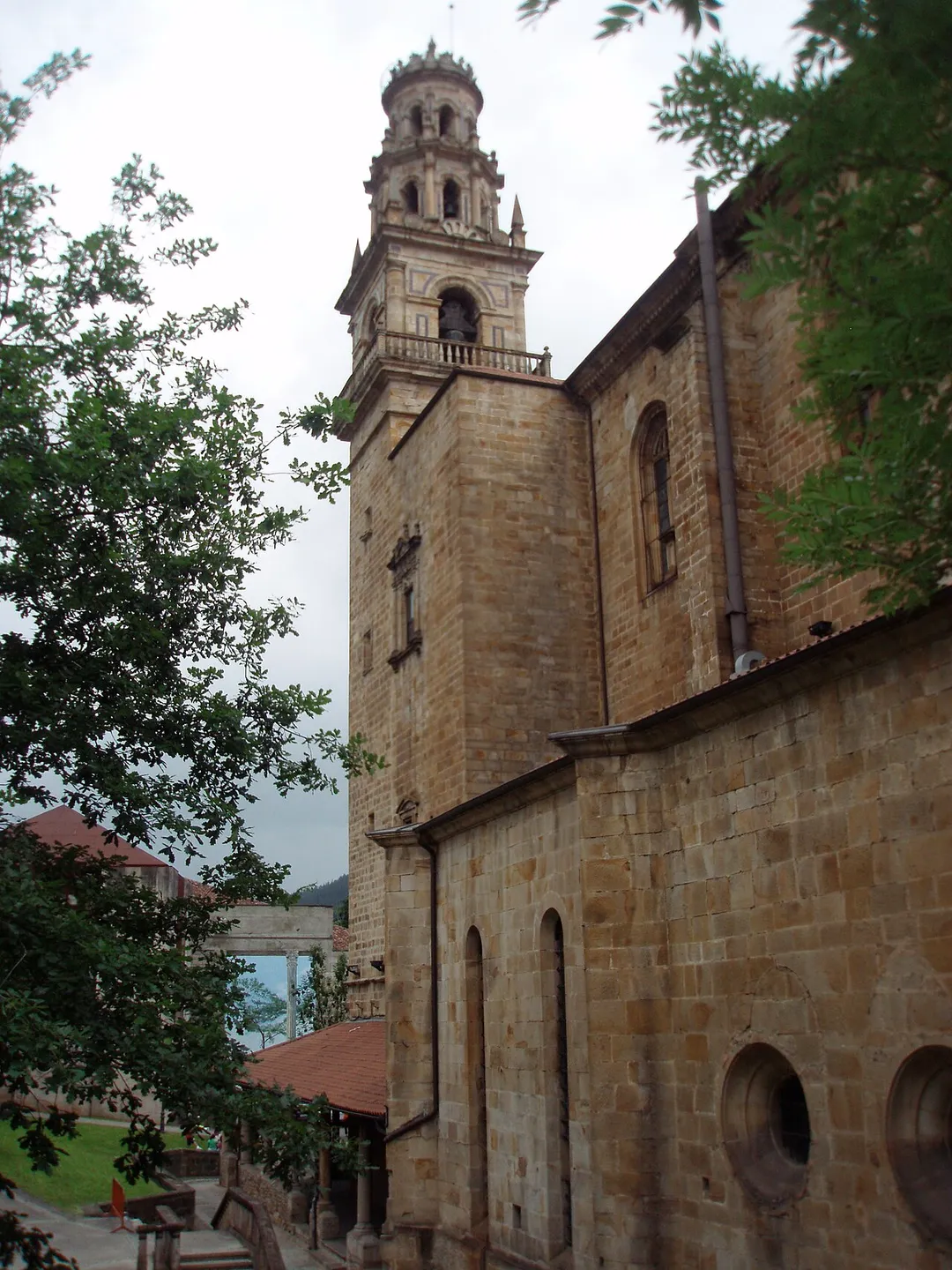 A picture of the Basilica of la Purísima Concepción, in Elorrio, Biscay, Basque Country, Spain