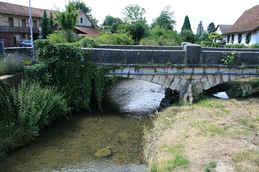 The "Surb" in Endingen , Aargau, Switzerland