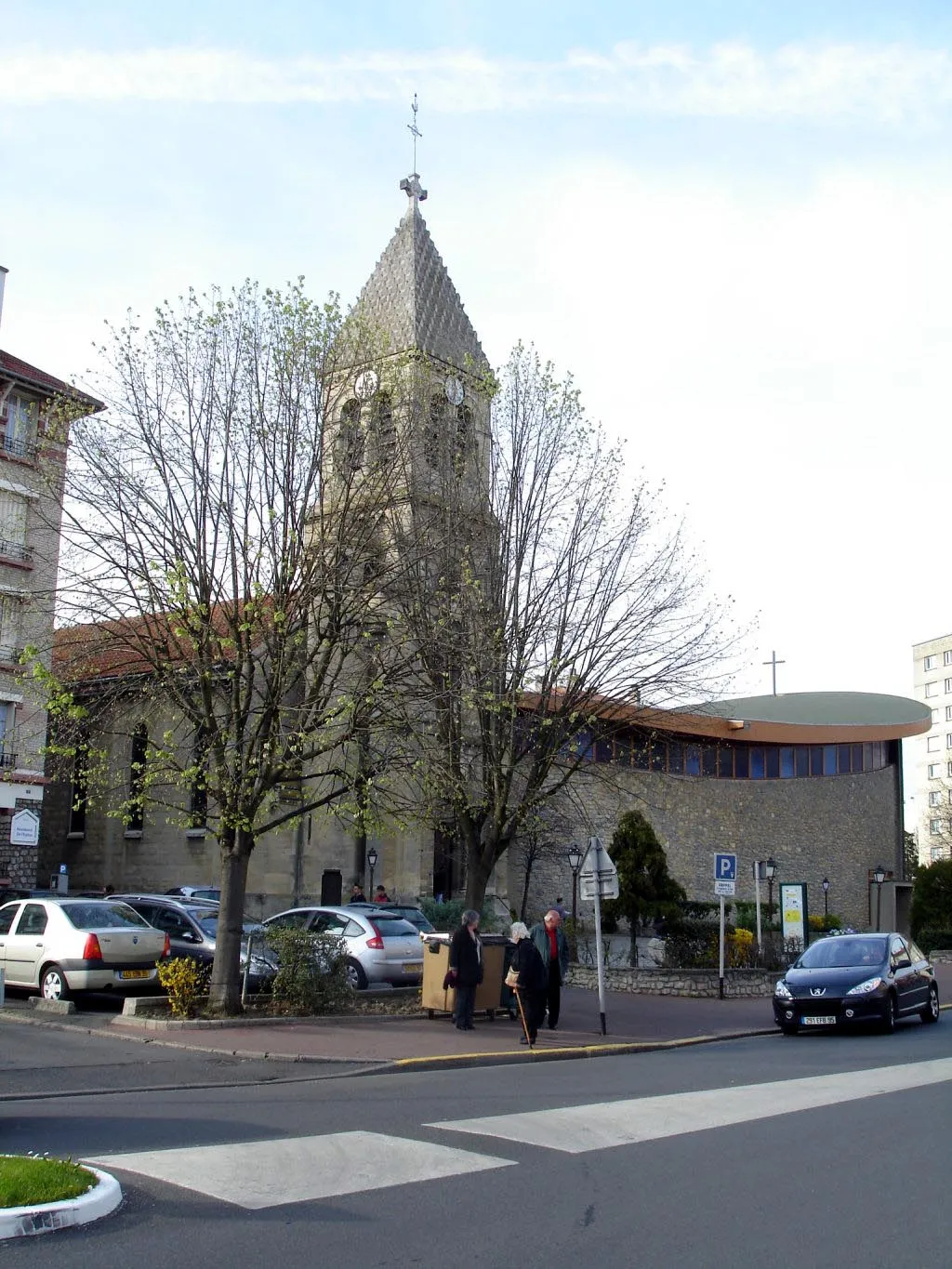 L'église Saint-Flaive à Ermont (Val-d'Oise), France